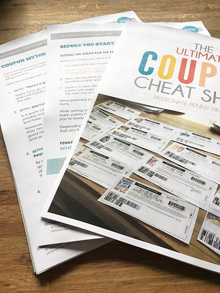 The Ultimate Coupon Cheat Sheet