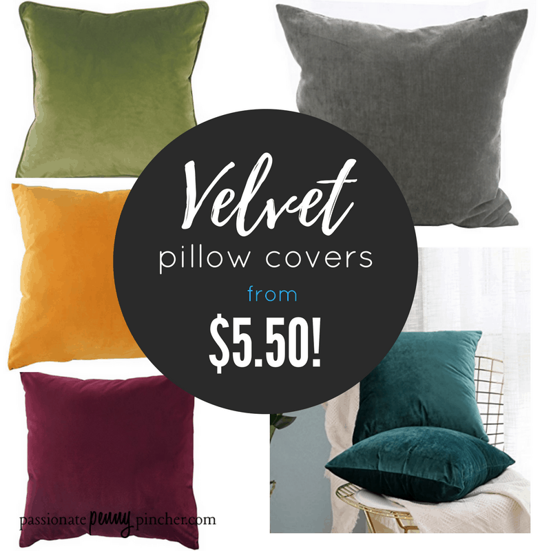 Velvet Throw Pillow Covers For Fall From 5 50 Shipped Pionate Velvet Throw Pillow Covers For Fall From 5 50 Shipped