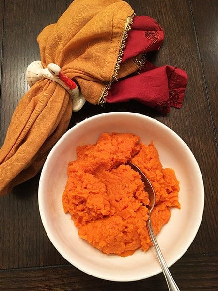 Smashed Carrots in Instant Pot 