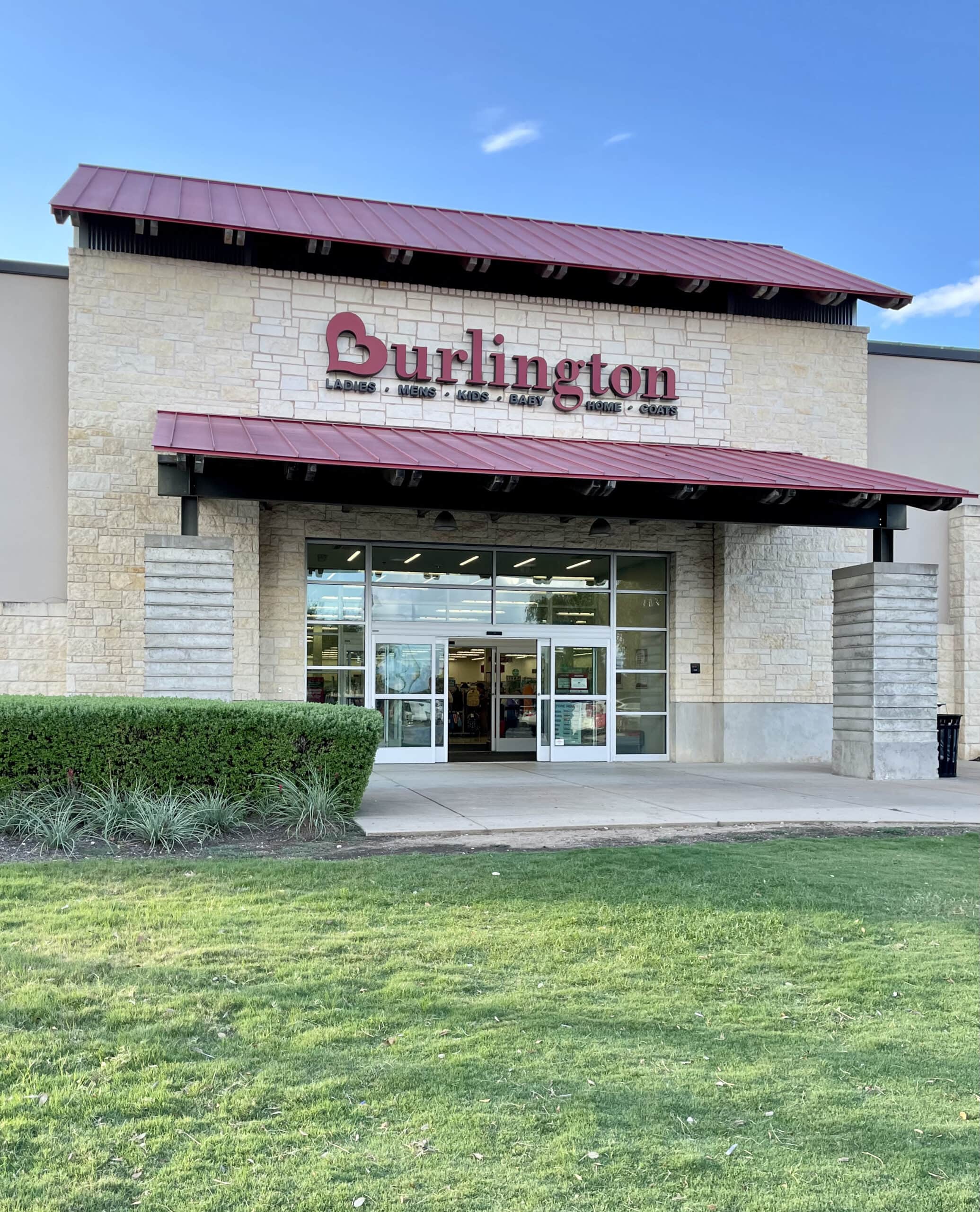 burlington store front