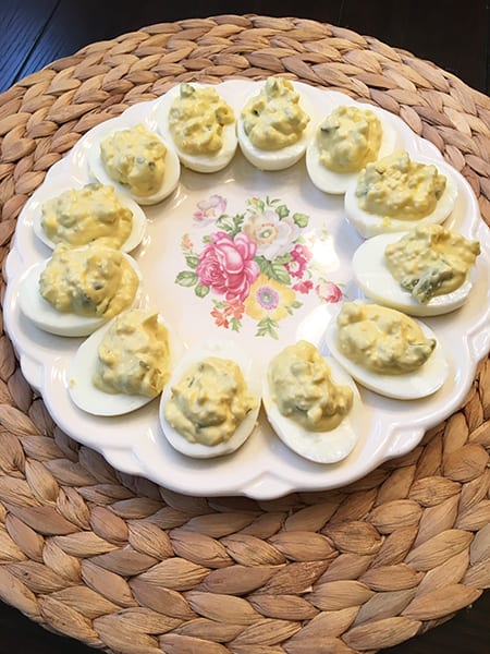 Deviled Eggs for Thanksgiving 