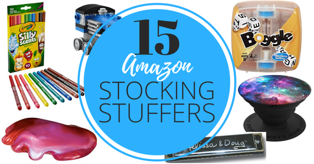Check out all 15 of these last minute stocking stuffers on Amazon that will arrive on time for Christmas morning!