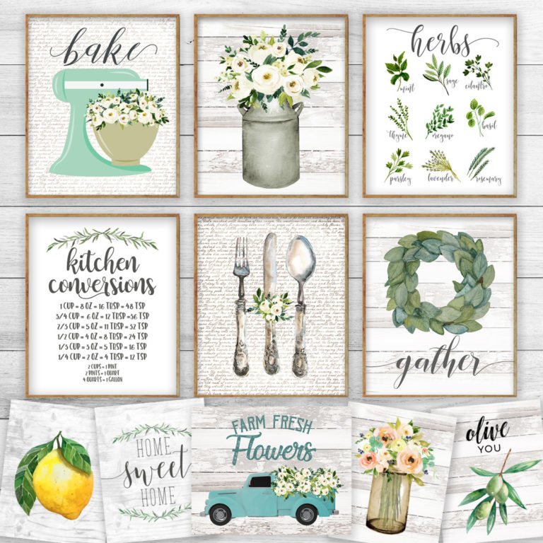 rustic cozy kitchen art prints under $7 shipped |... Rustic Cozy Kitchen Art Prints under $7 Shipped (Something for everyone!)