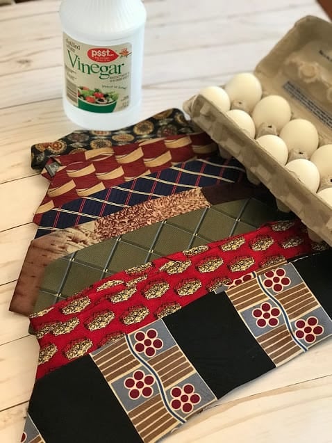 Silk Tie Easter Egg Supplies 