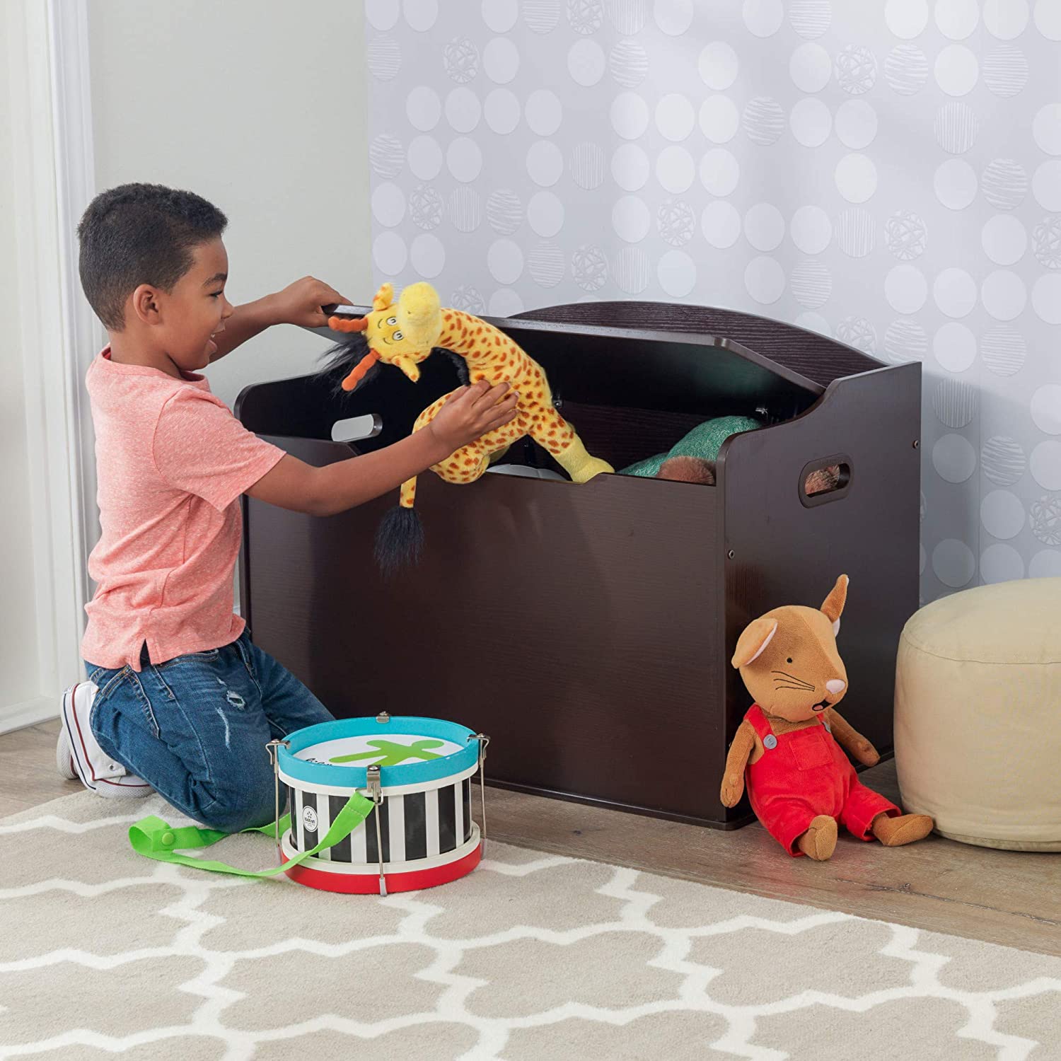 wooden toy box