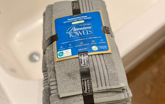 luxury towel set