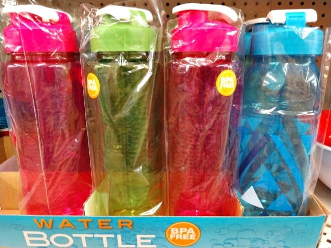 water bottles at dollar tree 
