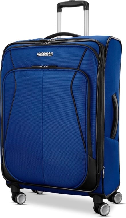 American Tourister 4 KIX 3.0 Checked Medium Softside Expandable Luggage