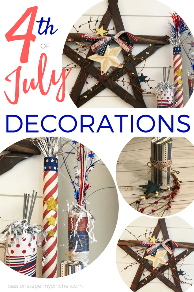 DIY 4th of July Decorations | Try these two crafts - easy and fun!