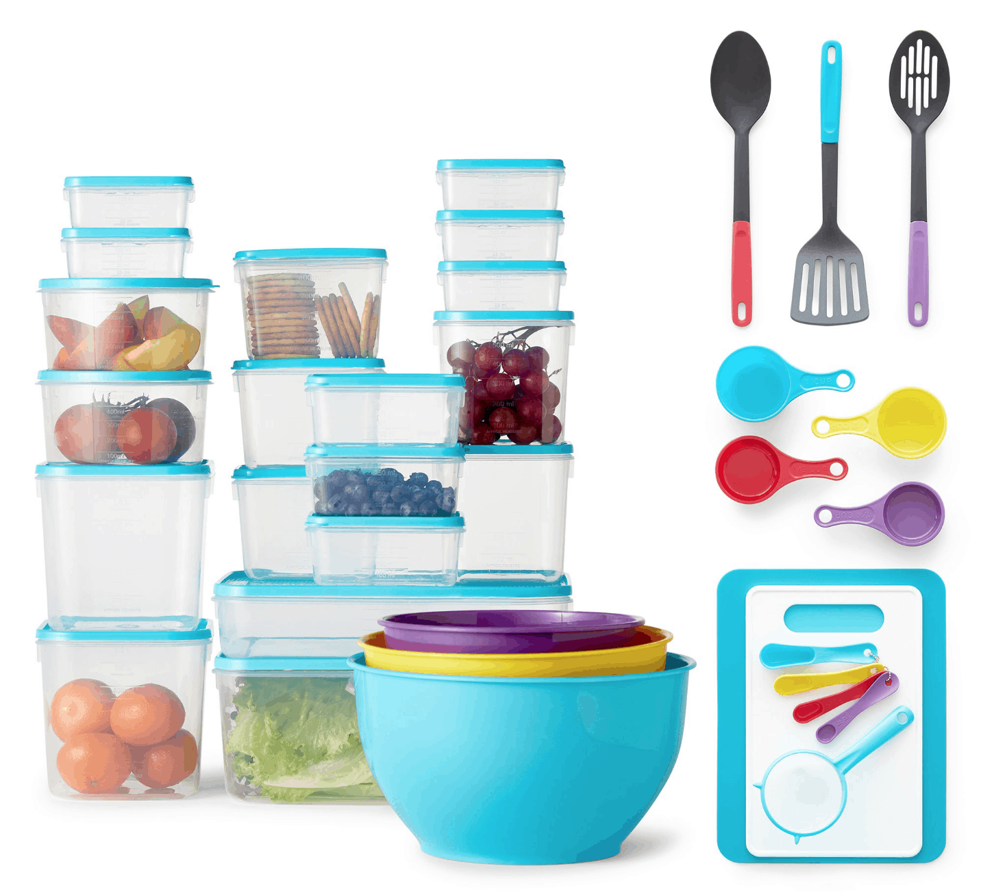 JCPenney Cooks 55Piece Kitchen Combo Pack ONLY 7?!? (Reg 50!)