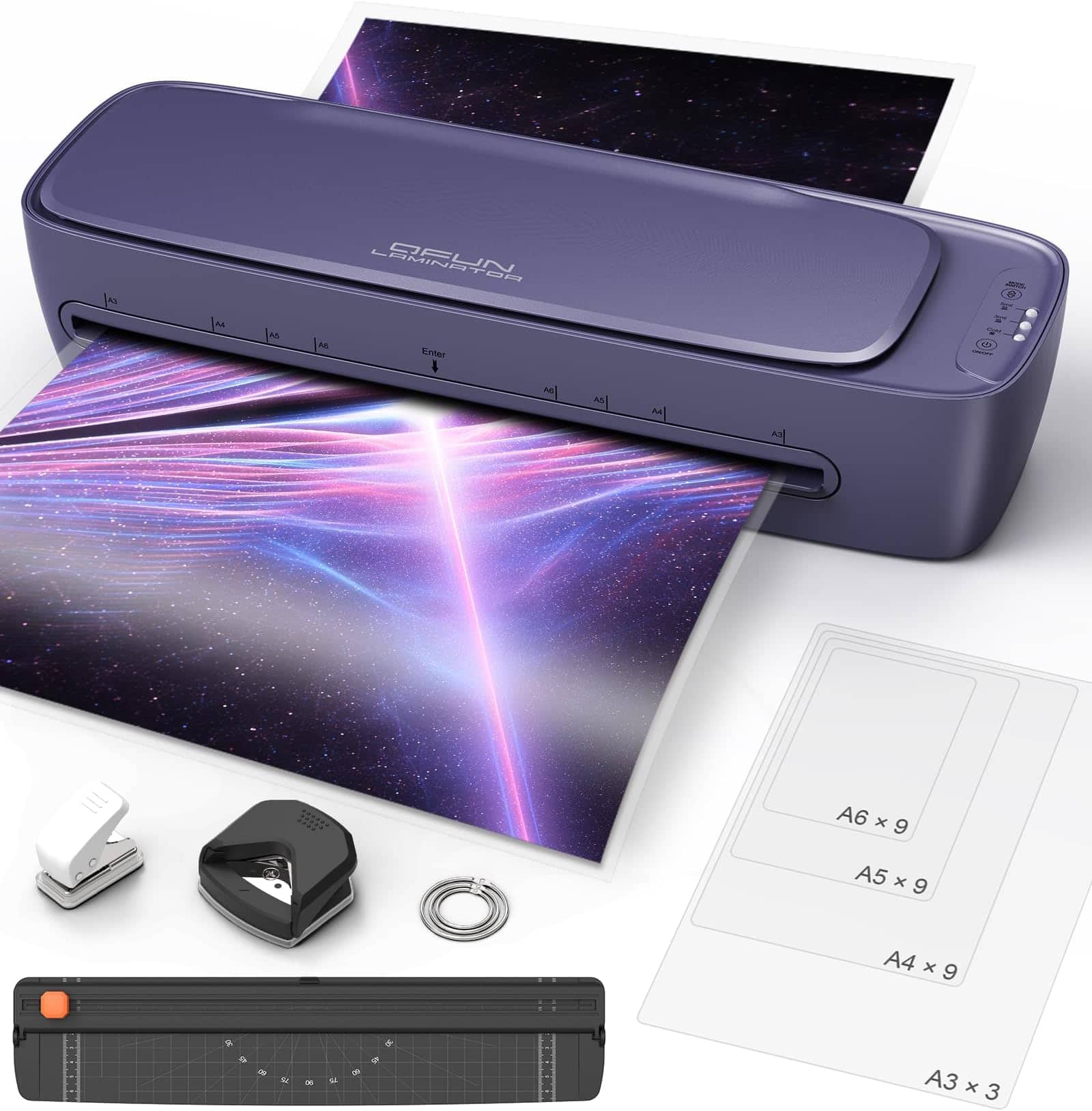 purple laminator