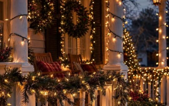 Iseebiz LED Battery Operated Christmas Lights