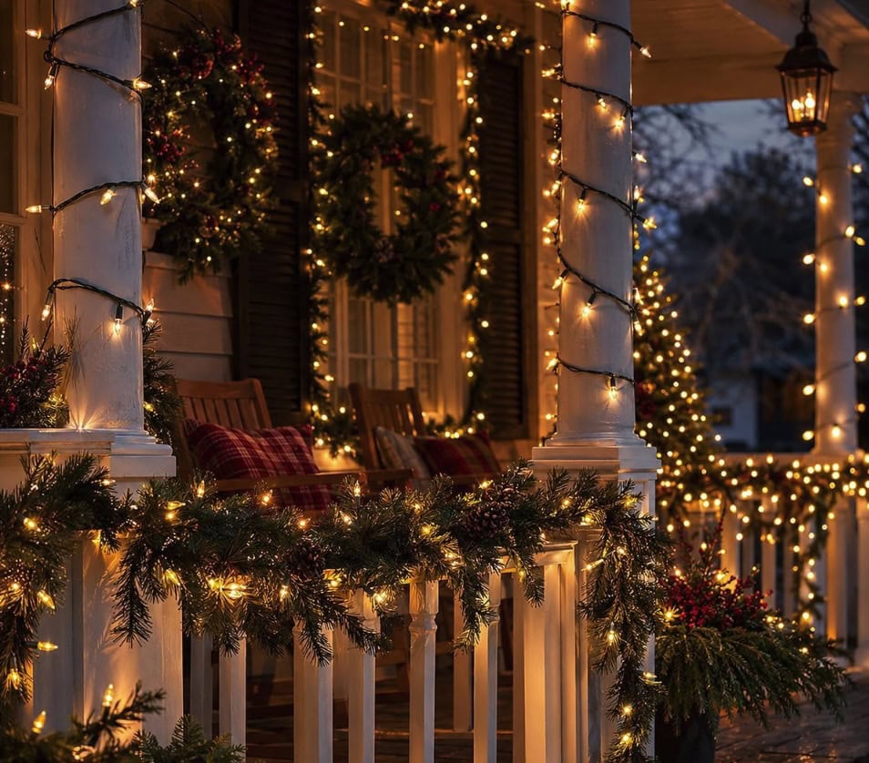 Iseebiz LED Battery Operated Christmas Lights