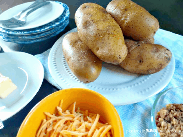How to make a Baked Potato without Foil