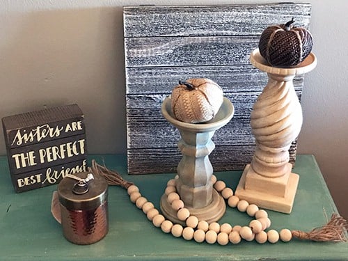 DIY Wood Bead Garland