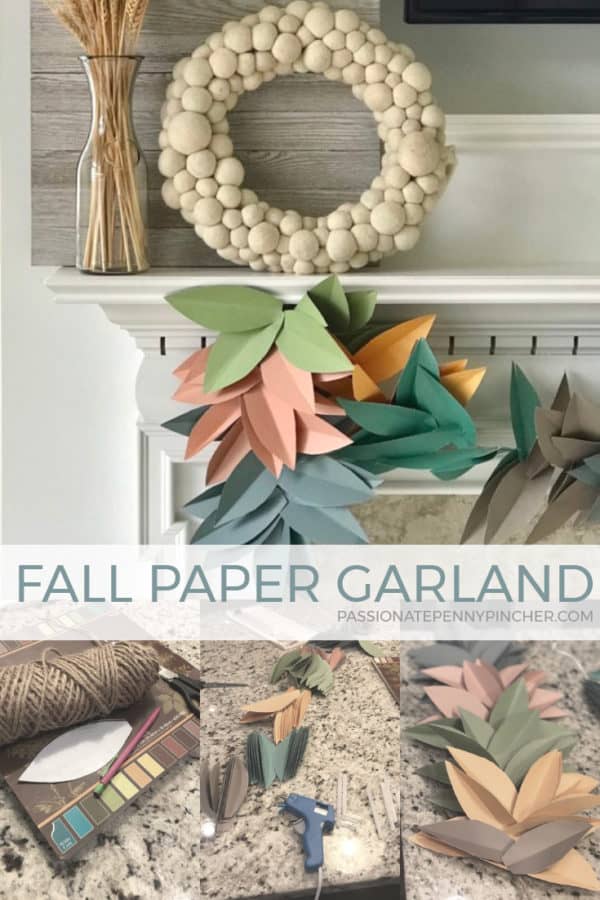 Easy Fall Paper Garland