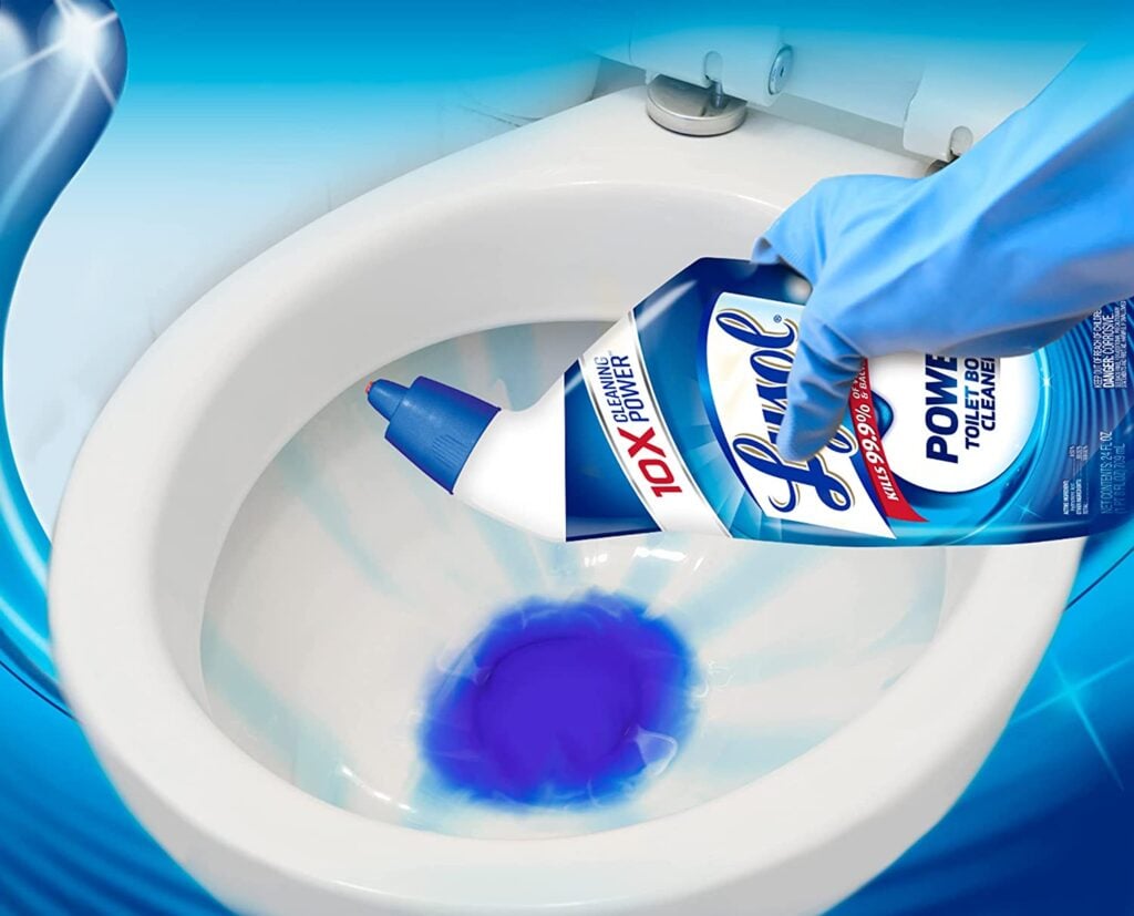 lysol-toilet lysol