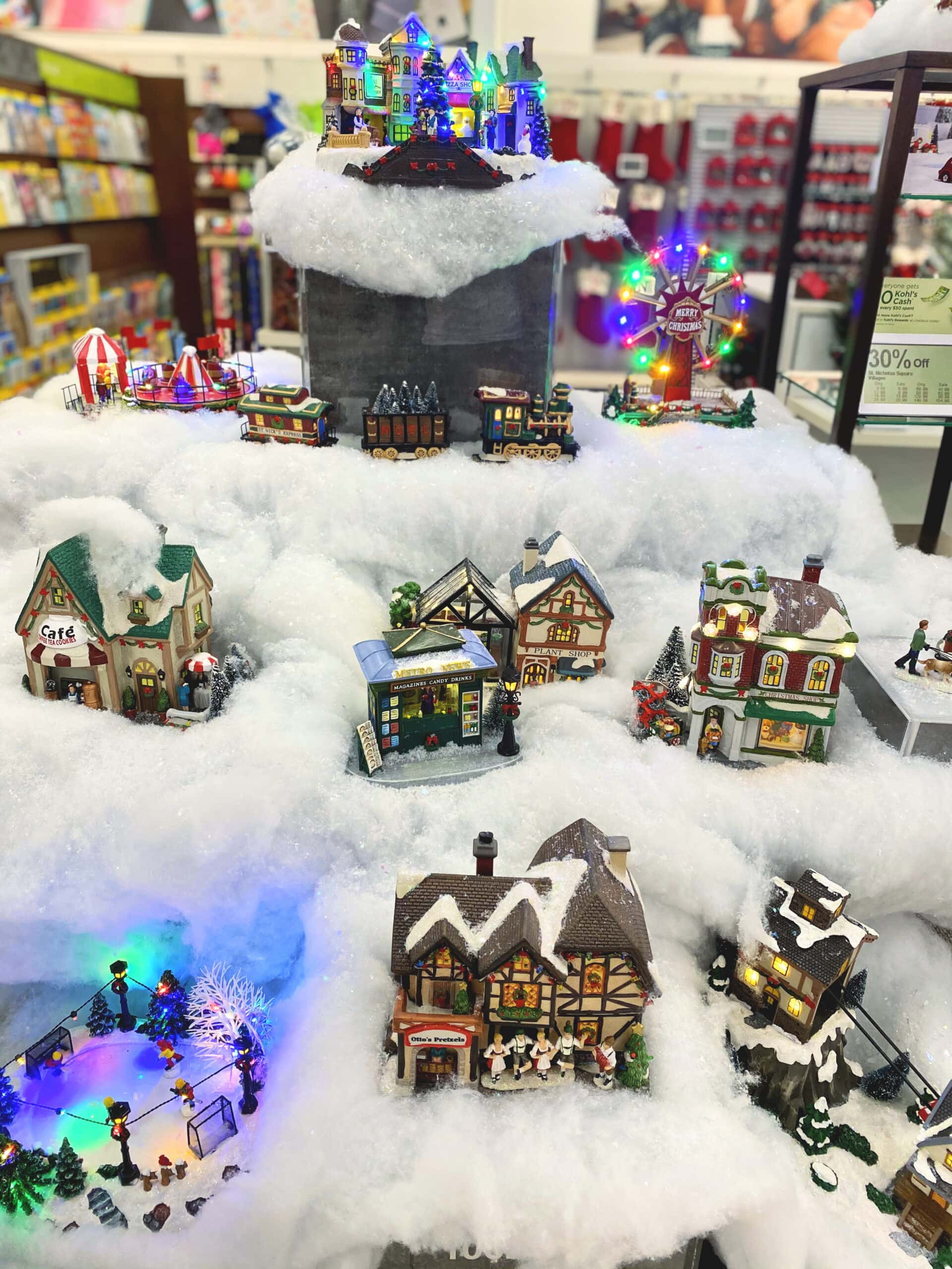 kohl's christmas village