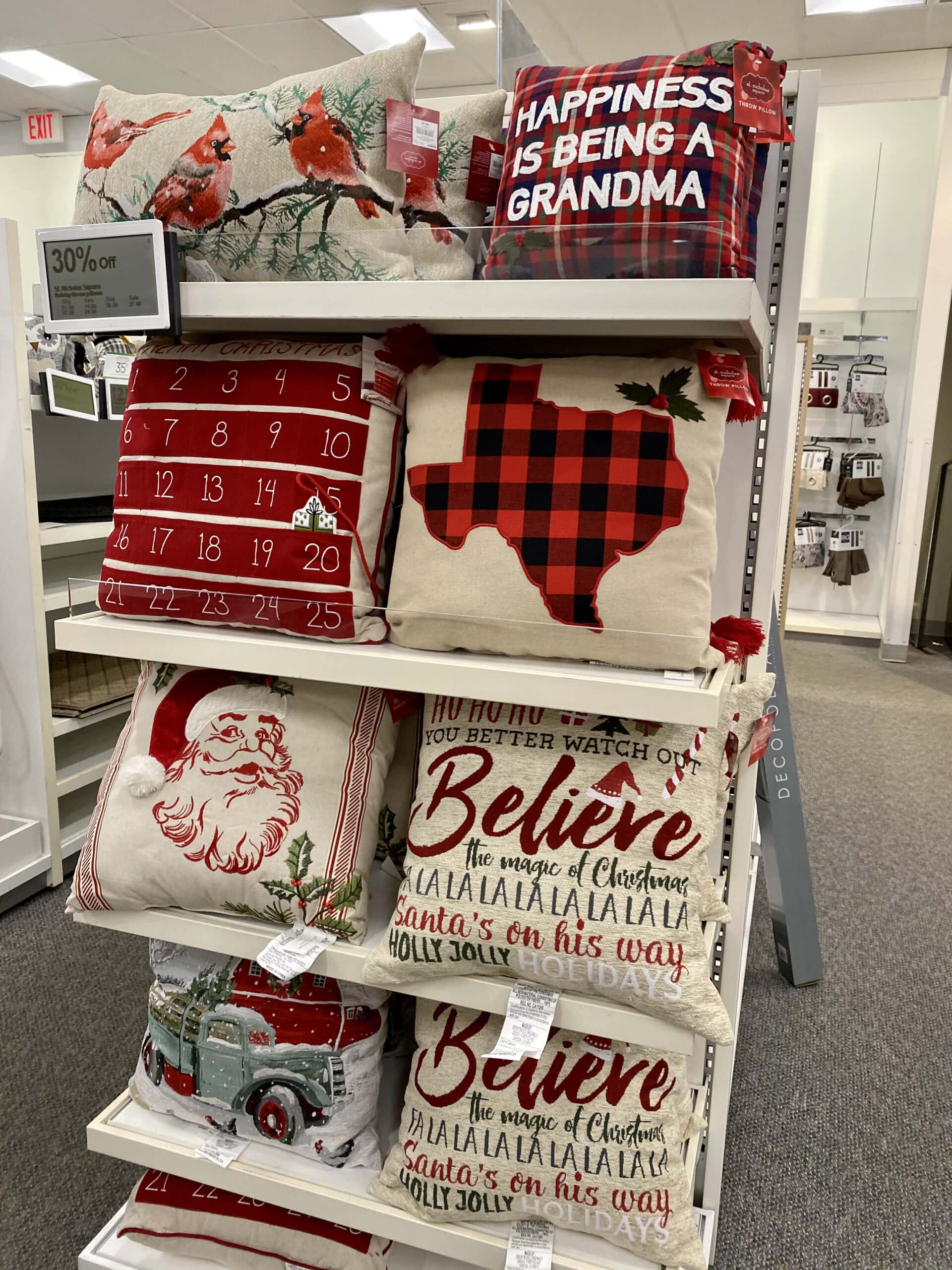 kohl's st. nicholas square pillows