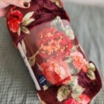 kohls fall floral throw
