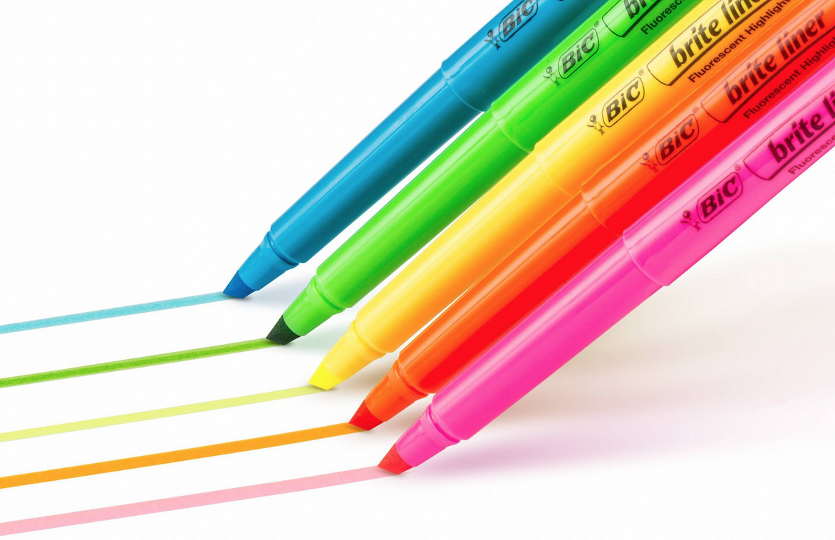 bic highlighters