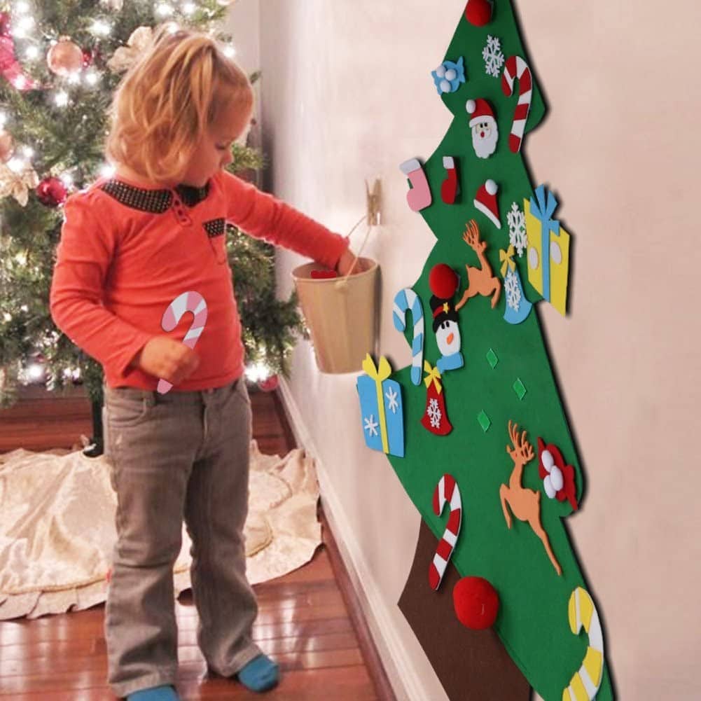 felt christmas tree