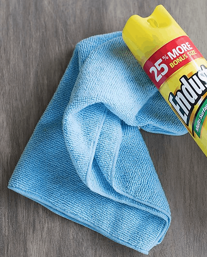 Microfiber Cloth Towel with Endust