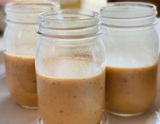 cream of chicken soup substitute finished in jars 