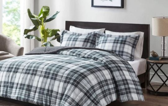 Kohl's Madison Park Essentials Parkston Reversible Down Alternative Comforter Set