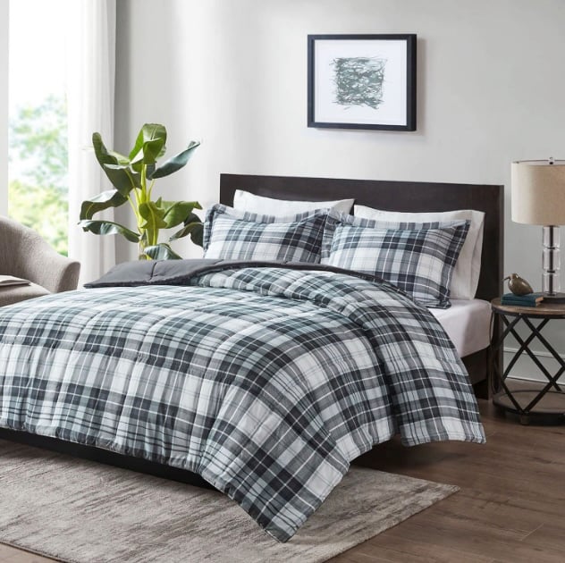 Kohl's Madison Park Essentials Parkston Reversible Down Alternative Comforter Set