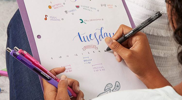 Gel Pens Set Paper Mate Person Doodling