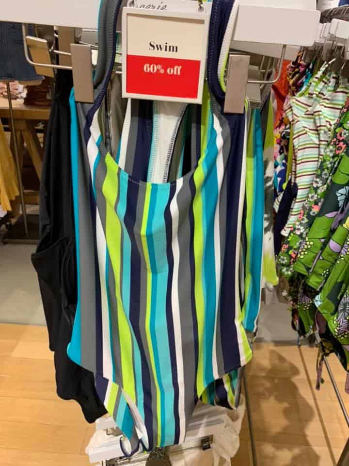 aerie swim stripe