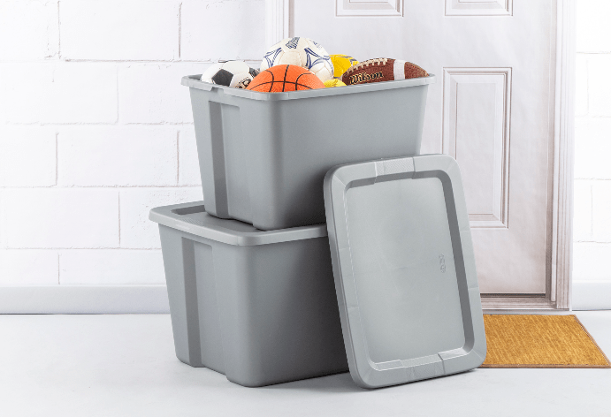 Sterilite 18-Gallon Storage Tote with Lid $5.78!