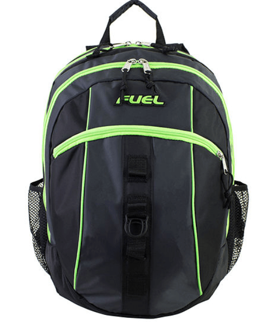 Lime Green Black Fuel Backpack