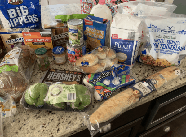 Groceries at Aldi