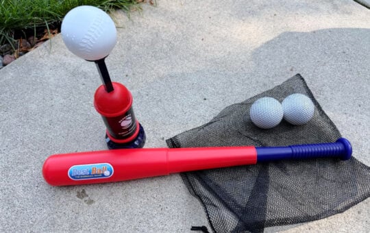 JBNAX Baseball Tee Ball Popper Training Set