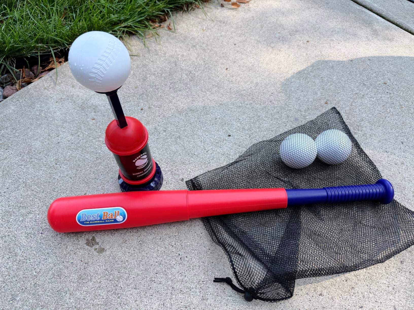 JBNAX Baseball Tee Ball Popper Training Set
