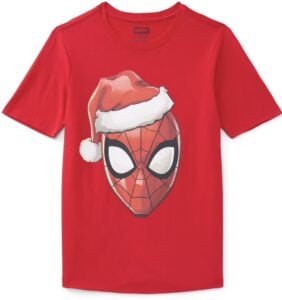 spiderman graphic christmas tree