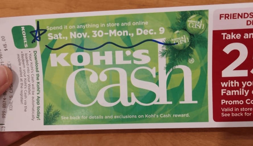 Can I use Expired Kohl's Cash 