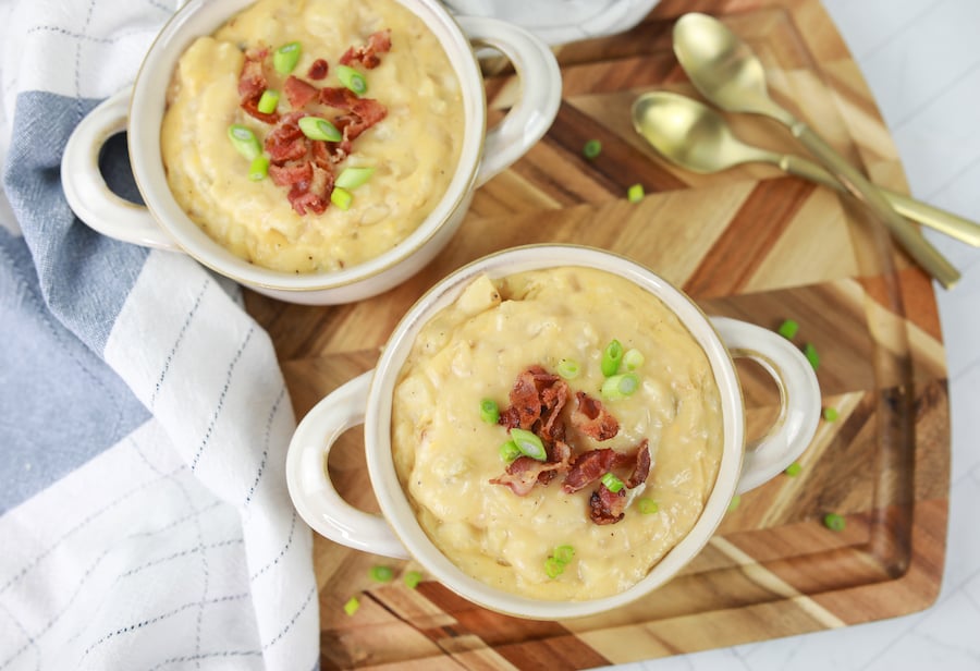 Slow Cooker Potato Soup Recipe
