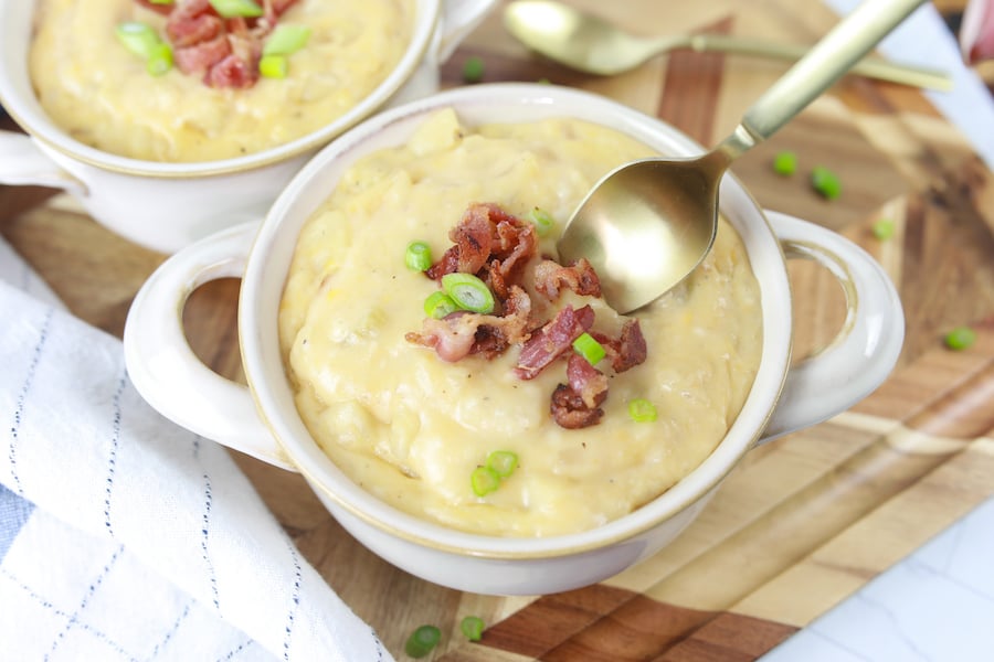 Can you freeze potato soup