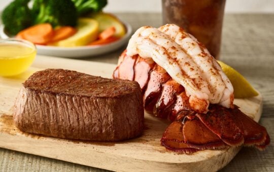 steak and lobster