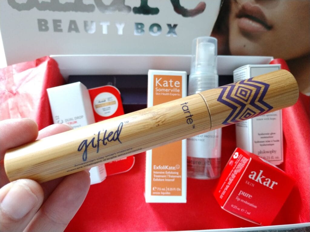 tarte beauty box items 