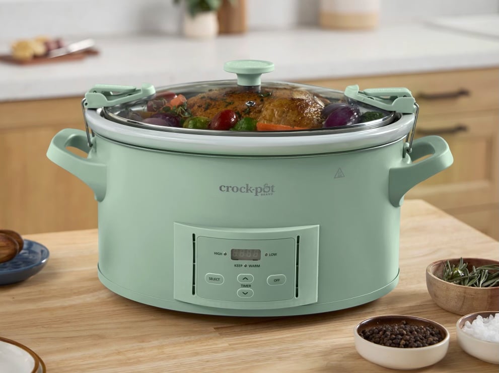 Crock Pot 7 Quart Cook & Carry Programmable Large Slow Cooker