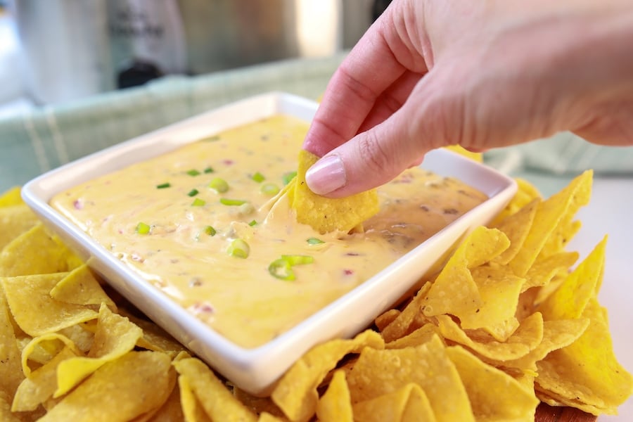 Slow Cooker Rotel Dip