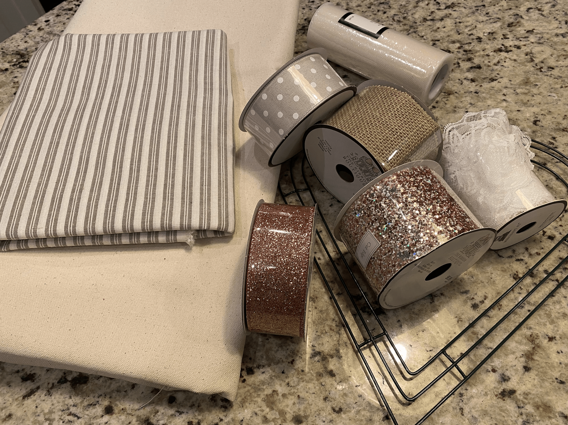 Rag Wreath Supplies