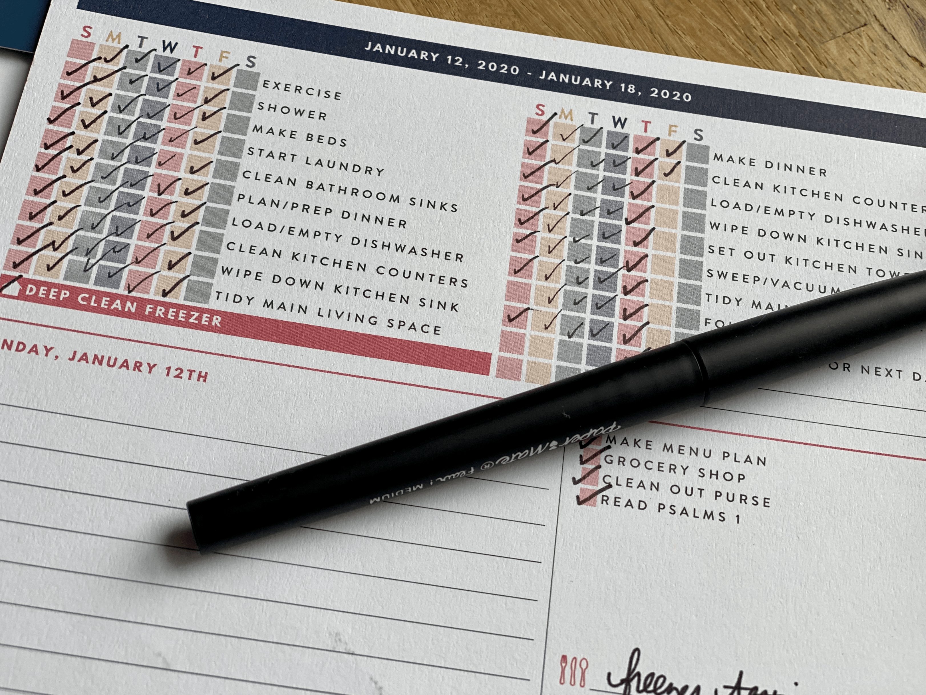 this week's home project is cleaning the freezer