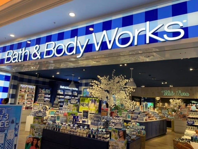 bath body works store front