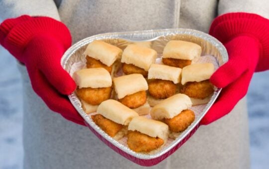 Valentines day deals Heart Shaped Nuggets
