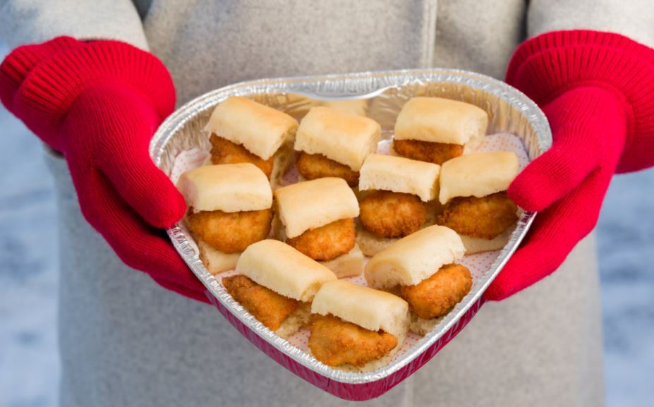Valentines day deals Heart Shaped Nuggets